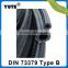din73379 yute gasoline using black cotton overbraided fuel hose