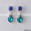 Pretty crystal dangle earrings