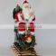 XM-CH1401 22 inch santa claus sitting train for christmas decoration