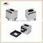 Square plastic tissue box chrome