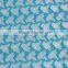 African shiny geometry luxury lace fabric