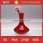 Good quality handmade red art glass vase for flower vase