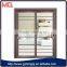 economic soundproof&heatproof aluminum tempered glass sliding door/main door