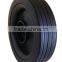 5 inch small semi-pneumatic rubber wheels for handcart, small cart, trolley