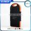 10000mah Li-ion Polymer Battery Waterproof Solar Power Bank