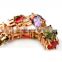 18K Rose Gold Plated AAA Multicolour Cubic Zircon Charm Bracelet Vintage Charm Bracelet