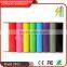 best colorful 2200mAh lipstick perfume smart emergency power banks portable cylinder oem fast mobile phone charger