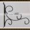 galvanized and powder coated outdoor metal hook for hanging baskets and metal shepherd hook