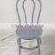 Stackable Resin Clear Color Thonet dining chair for Restaurant