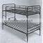 popular model metal bunk bed with two guardrial and powder painting