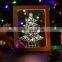 3D Wooden Frame Lamp Decoration Light