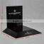 logo print elegant black acrylic display shelf for watch stand