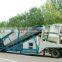 Trail Type Mobile Concrete Batching Plant (factory)