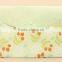 Flower printing PVC A4 document bag with snap china supplier