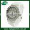 Hot sales silicone western quartz crystal watch for lady
