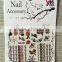 DIY Product nail sticker,nail foil sticker,nail sticker wholesale
