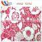 100 cotton woven cambric flower print fabric