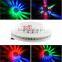 Cheap 8W RGB Mini LED Stage Light US Standard Plug Black & White