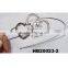 wholesale fancy wire metal hair band with bow
