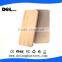 pure wood design power bank 4000mah portable charger