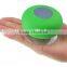 Sucntion Cup Waterproof Shower Bluetooth speaker Outdoor Sport Mini wireless speaker