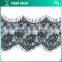 Width 5.0 Centimeter White Chantilly Eyelash Woven Swiss Trim French Lace