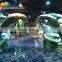 Cute fiberglass marine animal theme park
