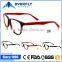 Fashion demi color acetate eyeglasses cateye shape acetate optical frames