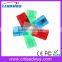 Colorful Visa Card USB 2.0, Plastic Transparent USB Card