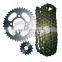 Hongjin Motorcycle Transmissions	Part Sprocket and Chain Kit