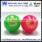 Rubber led ball flashing rubber bounce ball