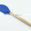 best selling silicone spatula with wooden handle set of 5                        
                                                Quality Choice