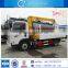 Hot selling CDW RHD LHD 4*2 truck crane