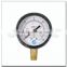 High quality stainless steel brass internal 2.5 inch bottom entry pressure meter