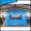Inflatable Blue Booth For Event, Cube Booth