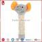 New Promotional soft baby rattle,soft baby toys with animal designs