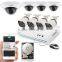 Zmodo design-private outlook mold style network cctv 8 Channel 720p NVR system Generation 2 with 8pcs HD IP security Cameras