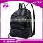 Black Fashion Waterproof Bags backpacks Soft PU Leather backpack for teens