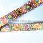 Wholesale garment accessories tweed polyester jacquard cotton webbing