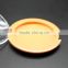 Empty fashion compact powder case with transparent lid