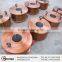 Carbon steel forging supporting roller for cement factory
