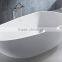 2016 newest build-in bathtub for home use Artificial stone Bathtub,acrylic solid surface freestanding bathtub