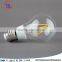 Mingshuai Edison LED filament bulb A60 with plastic lamp 4W E27 dimmable led light