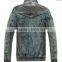 New Mens Slim Fit Cool Stand Collar Fur Leather Fashion Coat