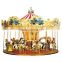 carnee 12 people Merry go round Luxurious merry go round for sale, monolayer Merry go round carousel for sale