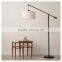 2017 hotel decorative bronze floor lamp with brown linen shade good for inn decor high end