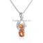 925 Sterling Silver Jewelry Pendant Necklace SPP031W
