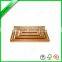 Bamboo wooden bathroom towel rack