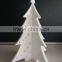 Exquisite white color OEM custom plexiglass christmas tree for decoration