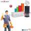 Round or square plastic block tubes packaging for hollow drill BK